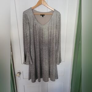 Silver Cocktail Dress